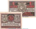 Seriennotgeld Deutschland 2 x Notgeld Scharmbeck kompl. Notgeld Schützenhof Scharmbeck 1172.2.c , Set mit 2 Scheinen in kfr. o.D. NDS -
