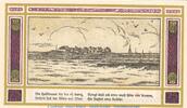 Notgeld DE 75 Pf. -violett- Notgeld Hallig Oland 1013.2 , 75 Pfennig Schein -violett- in kfr. von 1921 , SH -