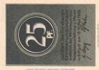 Seriennotgeld Deutschland Notgeld Erfurt 25 Pfennig Notgeld Notgeldausstellung Erfurt 343.1 , 25 Pfennig Schein in kfr. von 1922 TH -