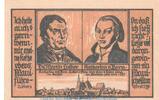 Notgeld De 50 Pf. Nr.2 Notgeld Stadt Brehna 160.3 , 50 Pfennig Schein Nr.2 in kfr. von 1921 , SA -