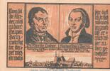 Seriennotgeld Deutschland Notgeld Brehna 50 Pfennig Nr.5 Notgeld Stadt Brehna 160.3 , 50 Pfennig Schein Nr.5 in kfr. von 1921 , SA -