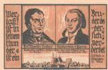 Seriennotgeld Deutschland Notgeld Brehna 50 Pfennig Nr.9 Notgeld Stadt Brehna 160.3 , 50 Pfennig Schein Nr.9 in kfr. von 1921 , SA -