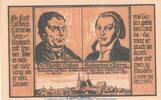 Seriennotgeld Deutschland Notgeld Brehna 50 Pfennig Nr.8 Notgeld Stadt Brehna 160.3 , 50 Pfennig Schein Nr.8 in kfr. von 1921 , SA -