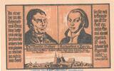 Notgeld De 50 Pf. Nr.7 Notgeld Stadt Brehna 160.3 , 50 Pfennig Schein Nr.7 in kfr. von 1921 , SA -