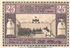 Notgeld DE 25 Pf. -NO- Notgeld Cafe Monopol Osnabrück 1029.2 , 25 Pfennig Schein -NO- in kfr. o.D. NDS -