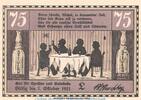 Notgeld DE 75 Pf. -L- Notgeld Cafe Monopol Osnabrück 1029.2 , 75 Pfennig Schein -L- in kfr. o.D. NDS -
