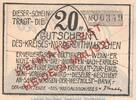 Seriennotgeld Deutschland Notgeld Norder Dithmarschen 20 Pf. Notgeld Heimatfest Norder Dithmarschen 983.3 , 20 Pfennig Schein in kfr. o.D. -