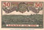 Notgeld DE 50 Pf. -C- Notgeld Stadt Lennep 791.1 , 50 Pfennig Schein -C- in kfr. von 1921 , Westfalen -
