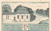 Notgeld DE 25 Pf. Notgeld Kleinbahn AG Stettin 1269.1 , 25 Pfennig Schein in kfr. von 1921 , POM -