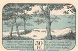 Notgeld DE 50 Pf. Notgeld Kleinbahn AG Stettin 1269.1 , 50 Pfennig Schein in kfr. von 1921 , POM -