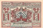 Seriennotgeld Deutschland Notgeld Naugard 50 Pf. -grün gest- Notgeld Sparkasse Naugard 923.1.a , 50 Pfennig Schein -grün gest- in kfr. 1922 -