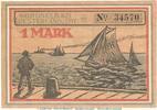 Seriennotgeld Deutschland Notgeld Westerland 1 Mk. --o.Drfa-- Notgeld Stadt Westerland 1418.2.c , 1 Mark --o.Drfa-- in kfr. von 1921 , SH -