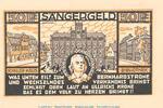 Seriennotgeld Deutschland Notgeld Weimar 50 Pfennig Notgeld Sängerfest Weimar 1399.1 , 50 Pfennig Schein in kfr. von 1921 Thüringen -