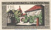 Seriennotgeld Deutschland Notgeld Wildeshausen 1 Mk. Nr.2 Notgeld Stadt Wildeshausen -in- 1426.1.b , 1 Mark Schein Nr.2 in kfr. von 1921 -