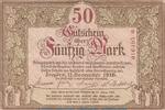 DE 50 Mk. Notgeld Gem. Industrie Dresden, 50 Mark Schein in gbr.E , Geiger 109.05 von 1918 -