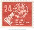 DDR 24 Pfennig DDR Briefmarke 24 Pf. 1950 , Mi.275 postfrisch -Volkswahlen 1950- -