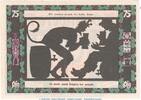 Seriennotgeld 75 Pf. Nr.4 -dünn- Notgeld Stadt Grünberg 489.2.b , 75 Pfennig Nr.4 -Dünn- in kfr. o.D. Schlesien -