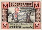 Notgeld De 2 Mk. Süderbrarup , Notgeld 2 Mark Schein -Plambeck- in kfr. M-G 1296.1 , Schleswig -