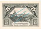 Notgeld DE 75 Pf. Nr.6 Lübeck , Notgeld 75 Pfennig Schein Nr.6 in kfr. M-G 826.5 , Schleswig von 1921 -