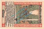 Notgeld DE 75 Pf. Nr.2 Cleve , Notgeld 75 Pfennig Schein Nr.2 in kfr. M-G 231.2 , Westfalen von 1921 -