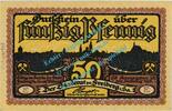 Notgeld DE 50 Pf. -E- Freiberg , Notgeld 50 Pfennig E --Entwertet-- in kfr. Bühn 1751.30 Sachsen 1921 -