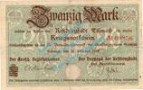 Großnotgeld 1918 20 Mk. Eisenach , Notgeld 20 Mark Schein in gbr.E Geiger 121.03 , Thüringen von 1918 -