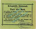 Notgeld 1914/15 1 Mk. -Scheuer- Eidelstedt , Notgeld 1 Mark -Scheuer- in L-gbr. Diessner 87.2.b , Schleswig 1915 -