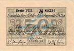 Notgeld DE 50 Pf. Nürnberg - Fürth , Notgeld 50 Pfennig Schein in kfr. Tieste 5195.05.01 , Bayern -