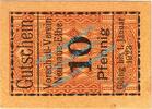 Notgeld DE 10 Pf. Neuhaus , Notgeld 10 Pfennig Schein in kfr. Tieste 4860.05.01 , Niedersachsen -