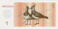 Litauen - Lithuania 1 Talona Banknote Litauen - Lithuania , 1 Talona Schein von 1992 in unc - kfr -