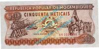 Mosambik - Mozambique 50 Meticais 1986 Banknote Mosambik - Mozambique , ... 3,29 EUR  plus 7,99 EUR verzending