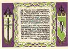 Serienscheine DE 50 Pf. -Sie sollen Ihn- Königswinter , Notgeld 50 Pf. --Sie sollen Ihn...1503-- in kfr. M-G 730.2.c -