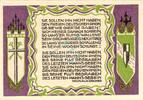 Serienscheine DE 50 Pf. -Sie sollen Ihn- Königswinter , Notgeld 50 Pf. --Sie sollen Ihn...1506-- in kfr. M-G 730.2.c -