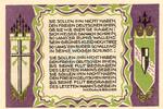 Serienscheine DE 50 Pf. -Sie sollen Ihn- Königswinter , Notgeld 50 Pf. --Sie sollen Ihn...1509-- in kfr. M-G 730.2.c -