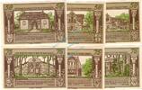 Serienscheine DE 6 Scheine kpl. -1602- Heisterbach , Notgeld Set --6 x 1602-- kpl. in kfr. M-G 593.2 , Westfalen 1921 -
