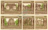 Serienscheine DE 6 Scheine kpl. -1607- Heisterbach , Notgeld Set --6 x 1607-- kpl. in kfr. M-G 593.2 , Westfalen 1921 -