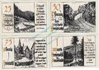 Notgeld DE 4 Scheine kpl. -FEHLDRUCK- Freienohl , Notgeld grün -4 x Rs.FEHLDRUCK- in unc-kfr. M-G 384.3 , Westfalen -