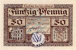 Verkehrsausgaben Notgeld DE 50 Pf. Beckum , Notgeld 50 Pfennig Schein in kfr-unc Ti.0370.10.01 , Westfalen von 1918 -