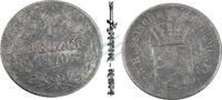 Hessen 1 Kreuzer Hessen , 1 Kreuzer Münze 1870 --Ludwig III. 1848-1877-- s-ss -0614- -