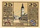 Kleingeld 1914-1922 25 Pf. Laufen , Notgeld 25 Pfennig Schein in unc-kfr. Ti.3925.05.05 , Bayern 1920 Verke -