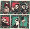 Serienscheine DE 6 Scheine kpl. Leipzig , Notgeld Set mit 6 Scheinen -Tabakmesse- unc-kfr. M-G 785.1 , S 1921 -