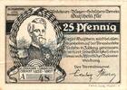Serienscheine DE 25 Pf. Iserlohn , Notgeld 25 Pfennig Schein gbr. M-G 646.1 , Westfalen o.D. Seriennotge -