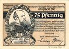 Serienscheine DE 75 Pf. Iserlohn , Notgeld 75 Pfennig Schein gbr. M-G 646.1 , Westfalen o.D. Seriennotge -