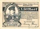 Serienscheine DE 1,50 Mk. Iserlohn , Notgeld 1,50 Mark Schein gbr. M-G 646.1 , NRW o.D. Seriennotgeld -
