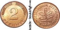 Bundesrepublik Deutschland 2 Pf. 2 Pfennig Kursmmünze 1979 G -Bundesrepublik Deutschland- ss-vz , J.381 -0673- -