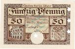 Kleingeld 1914-1922 DE 50 Pf. -MUSTER- Beckum , Notgeld 50 Pfennig --MUSTER-- unc-kfr. Ti.0370.10... Westfalen 1918 Ver -