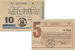 Notgeld 1945 - 1948 DE 2 Scheine 1947 Rheine , Notgeld Set 2 Scheine unc... 64,95 EUR  Excl. 200,00 EUR Verzending