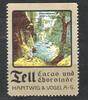 Dresden 1 x Reklamemarke Reklamemarke Dresden -Tell Cacao und Chocolade- unc-kfr. -0186- -