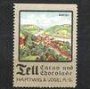 Dresden 1 x Reklamemarke Reklamemarke Dresden -Tell Cacao und Chocolade- unc-kfr. -0188- -