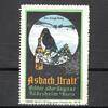 Rüdesheim 1 x Reklamemarke Reklamemarke Rüdesheim -Asbach Uralt Nr.10 kluger Rabe- unc-kfr. -0201- -